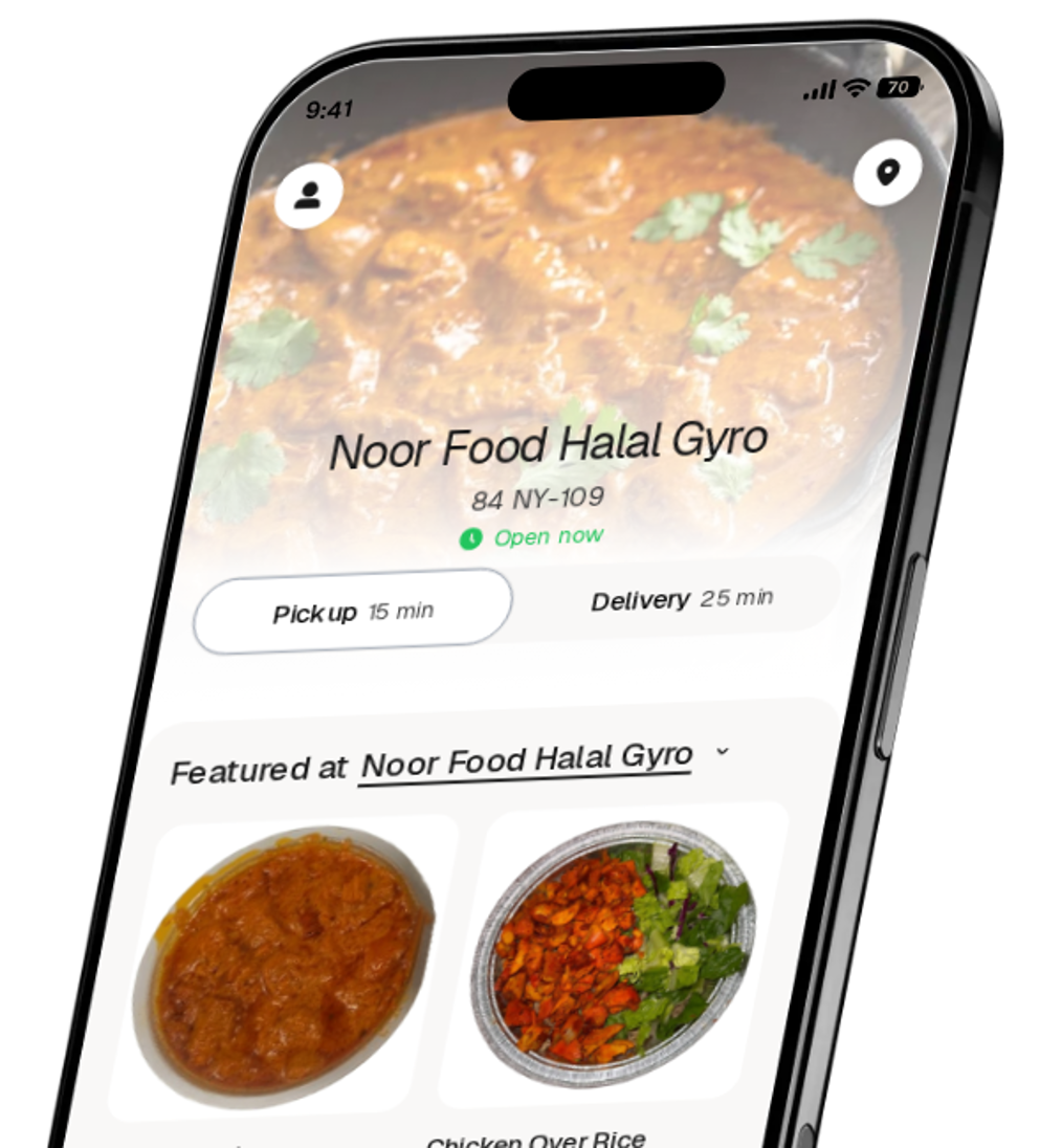 Noor Food Halal Gyro app preview