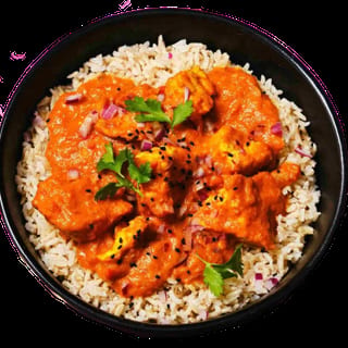 Chicken Tikka Masala Over Rice