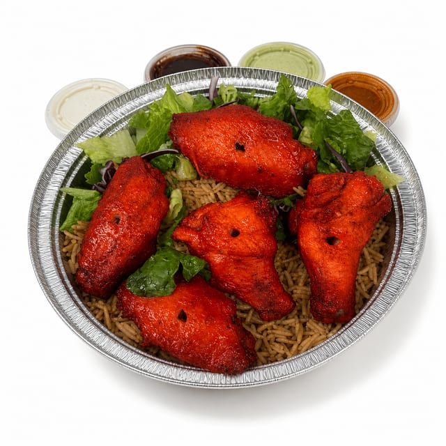 Tandoori Chicken Wings.